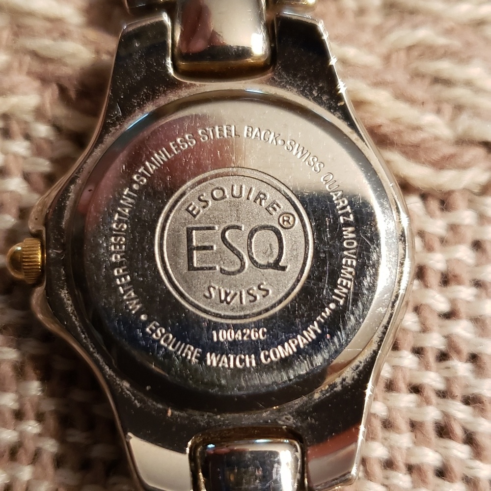 Beautiful ladies movado esq watch.